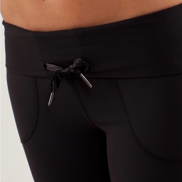 Lululemon Skinny Will Pant Yoga Black Womens Size 10 - Picture 3 of 14